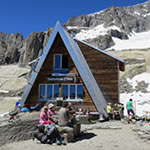 Sidelenhütte am Furkapass.