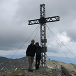 Max und Helga auf dem Hämmerkogel bei Seckau.