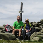 Max und Helga am Herrenkogel.