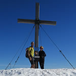 Max und Helga auf der Hochweichsel.