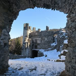 Ruine Steinschloss bei Neumarkt in Steiermark.