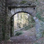 Torhaus Ruine Neu Leonroth.