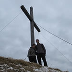 Helga und Max am Erzkogel.