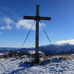 Gipfelkreuz am Tonion.